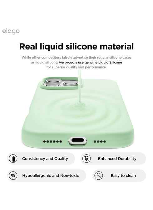 elago iPhone 16 Pro MAX Case Liquid Silicone